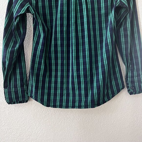Vineyard Vines Womens Multicolor Plaid Collared Long Sleeve Button-Up Shirt Sz 2 - Picture 8 of 10